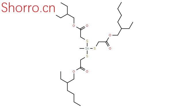 甲基錫三(巰基異辛酯)結構式圖片|57583-34-3結構式圖片